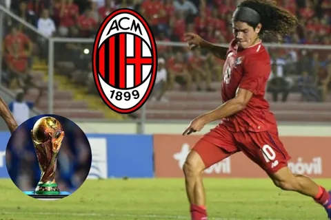 Juan Tejada, el "Tarzán" panameño que sueña con el Milan y Qatar 2022