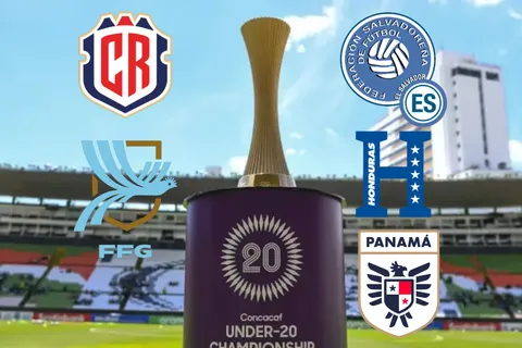 Convocados de Costa Rica, Guatemala, Honduras, Panamá y El Salvador para el Campeonato Sub-20 de Concacaf 2026