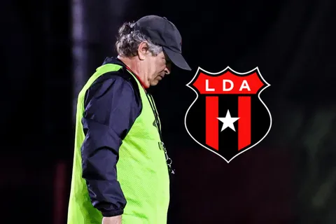alajuelense-machillo ramirez en entrenamiento
