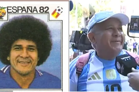 Fue capitán de El Salvador, jugó contra Maradona y sorprendió a la TV argentina en el inicio de la Copa América 2024