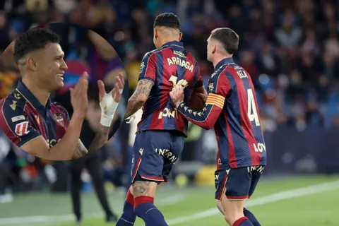 Lo que nunca le pasó a un hondureño en España: Kervin Arriaga se expone a un castigo que pone en jaque a Levante y beneficia a Barcelona
