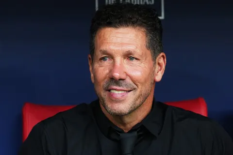 Simeone habló antes del derbi.