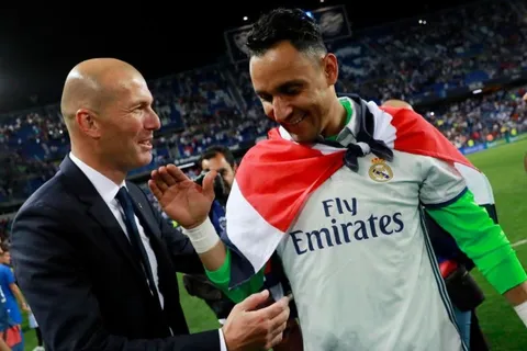 Zidane no quería que Keylor Navas se vaya del Real Madrid