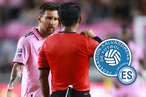 Oficial: El Salvador vs. Inter Miami de Messi ya tiene árbitro designado