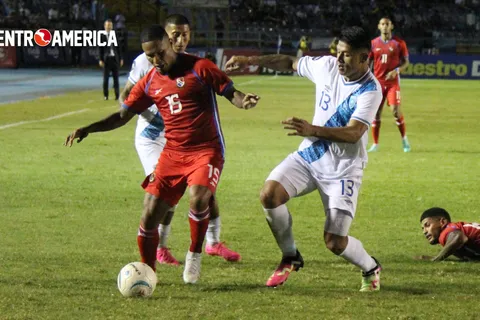 Guatemala y Panamá protagonizaron un empate lleno de emociones