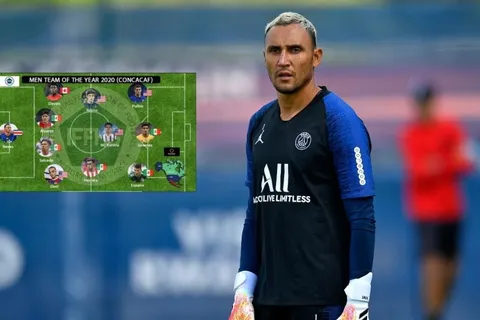 Keylor Navas presente en el 11 ideal de la Concacaf en 2020