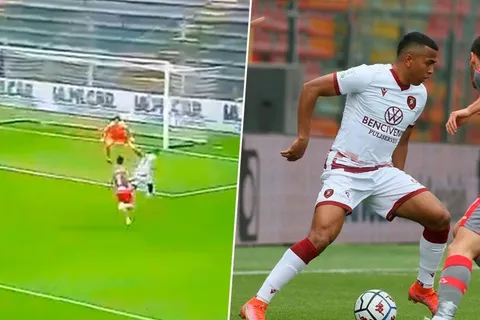 Rigoberto Rivas marca un golazo para el Reggina [VIDEO]
