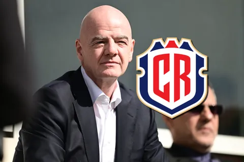 Infantino le envió un mensaje a Costa Rica.