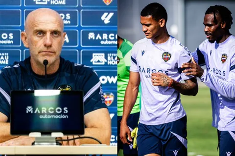 Técnico del Levante toma tajante decisión con Kervin Arriaga en la Liga Española y toda Honduras queda pendiente