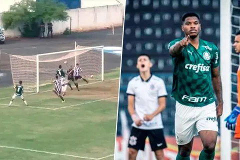 Newton William marca en la goleada del Palmeiras ante el Vocem [VIDEO]