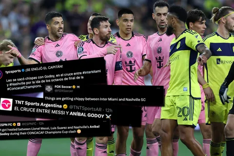 Aníbal Godoy en todas las portadas internacionales tras su discusión con Lionel Messi [FOTOS]