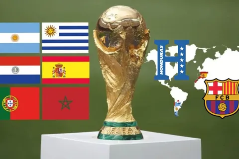 Desde Barcelona dejan la noticia que Honduras puede aprovechar para clasificar al Mundial 2030
