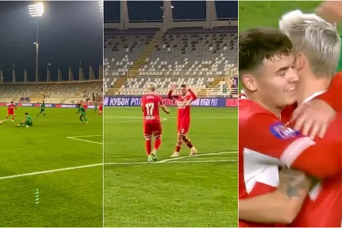 VIDEO | Manfred Ugalde anotó su primer gol con Spartak de Moscú