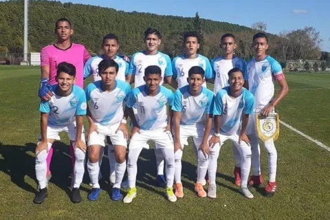 Guatemala Sub 17 cayó goleada en su debut europeo