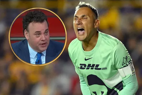 Keylor Navas queda expuesto: David Faitelson lo señala tras su error en Pumas con este mensaje