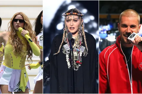 Qué canciones cantarán Shakira, Madonna, BTS y Justin Bieber en el show del Mundial 2026
