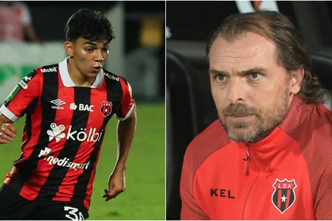 Andrés Carevic explicó la situación de Leo Menjívar en Liga Deportiva Alajuelense