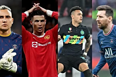 Las grandes figuras que se quedaron afuera de la UEFA Champions League
