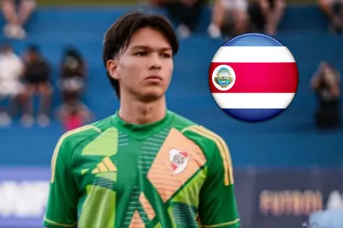 Saúl Durán, cerca de Costa Rica: la joya de River Plate sorprende con un gesto que emociona a los ticos