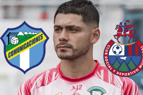 Darwin Lom con la camisola de Mixco.