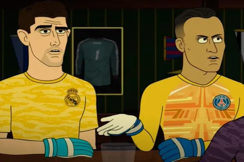 ¡Para morirse de risa! La versión animada de Keylor en una serie sobre la Champions