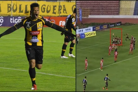¡Enamorado del gol! Hatrick del "Toro" Blackburn con The Strongest