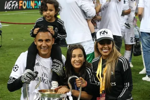 Esposa de Keylor Navas también se despidió del Real Madrid