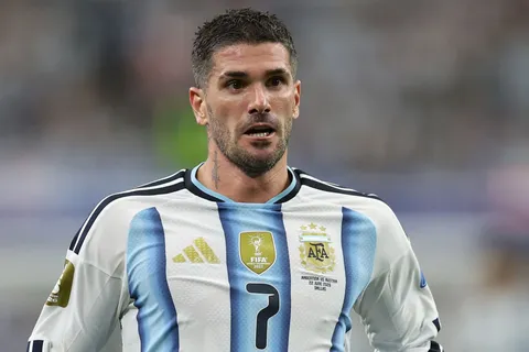 ¿Por qué no juega Rodrigo De Paul en Argentina vs. Inglaterra por la semifinal del Mundial 2026?
