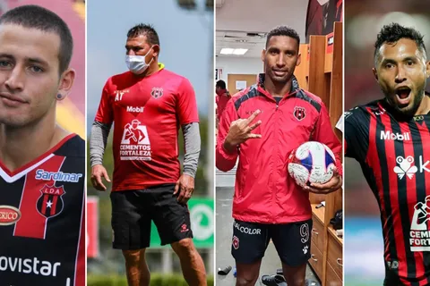 Arturo, Géiner, Marcel y Guevara; las figuras que Alajuelense despreció y hoy son campeones