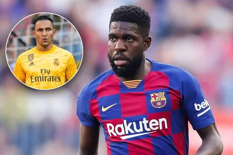 Se retira Samuel Umtiti: la vez que "compartió equipo" con Keylor Navas y pocos recuerdan por un triste motivo