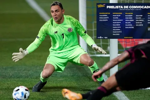 Sin Keylor para la Copa de Oro