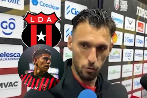 Washington Ortega evitó referirse a Alejandro Bran y señaló el grave error de Alajuelense que le costó la derrota ante Herediano