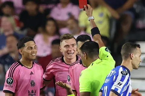 David Ruiz fue expulsado infantilmente en la derrota de Inter Miami vs Monterrey (VIDEO)