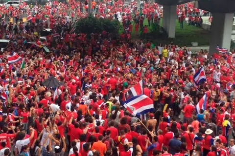 ¡Fiesta total! Costa Rica festeja a lo grande tras clasificar a su sexto Mundial (VIDEOS)