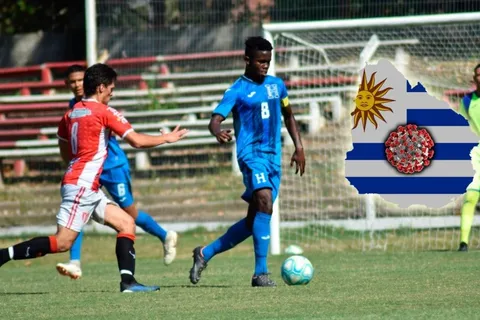 Selección Sub-20 de Honduras varada en Uruguay por coronavirus