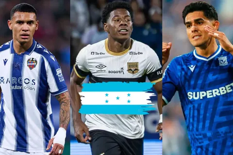 Dereck Moncada disparó su valor en el Inter de Bogotá y se metió en el Top 7: estos son los hondureños más caros del mundo