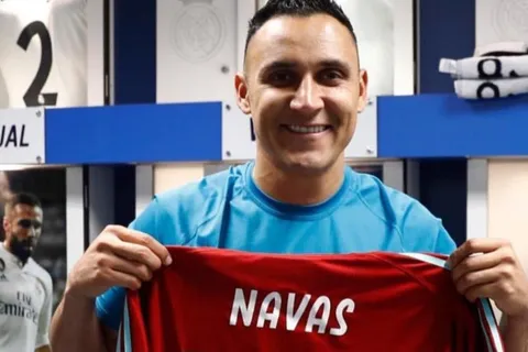 Fue un triunfo redondo para Keylor y mira cómo lo celebró