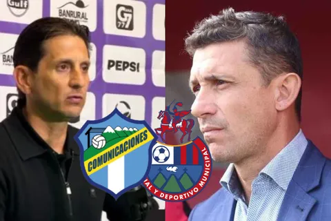 Ronald González y Sebastián Bini volverán a ser los entrenadores en el Clásico Chapín.
