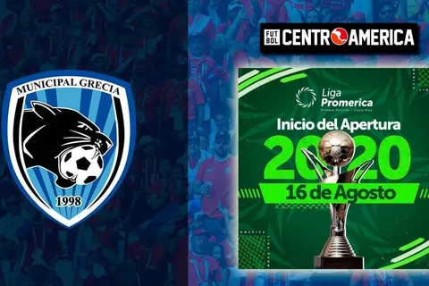 Municipal Grecia en el Apertura 2020: Cuándo, dónde y contra quiénes juega en cada fecha de la Liga Promérica