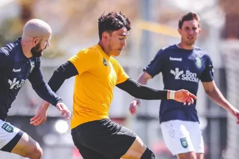 Nico Rittmeyer informó que se rompió el tendón de Aquiles en el entrenamiento con el Charleston Battery