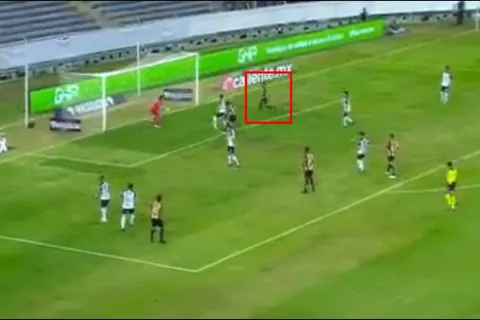 Marvin Ceballos anotó su primer gol en México ante Rayados de Monterrey