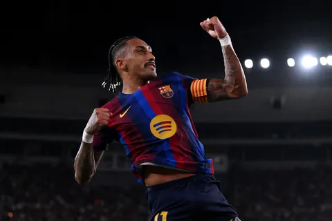 Raphinha, imparable en este arranque de LaLiga con el Barcelona.