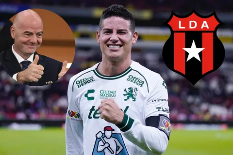Alajuelense no lo cree: el mensaje de la FIFA para James Rodríguez por el Mundial de Clubes
