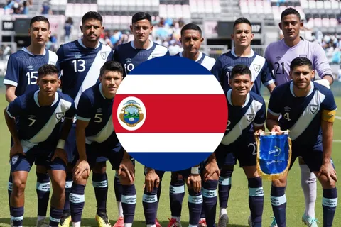 seleccion de guatemala-bandera de costa rica