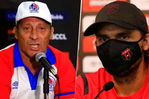 Liga Concacaf: las declaraciones de Andrés Carevic y Pedro Troglio tras Alajuelense-Olimpia