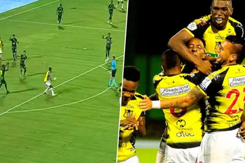 Brayan Gil marca un hat trick para Alianza Petrolera y lo clasifica a octavos [VIDEO]