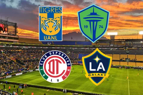 Concachampions hoy: a qué hora y dónde ver Tigres vs. Seattle Sounders y Toluca vs. LA Galaxy