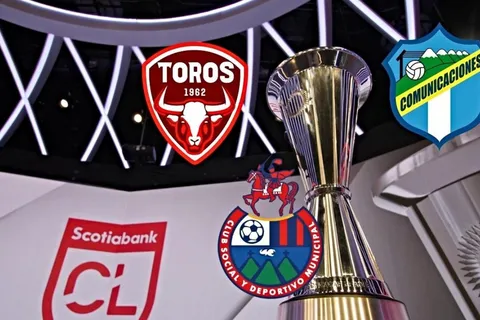 Guatemala se quedó sin representantes en Liga Concacaf: Municipal, Comunicaciones y Malacateco