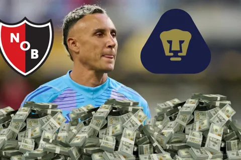 Mientras Keylor Navas gana 1 millón de dólares en Newell's, esto podría pagarle Pumas de México y romper el mercado de fichajes