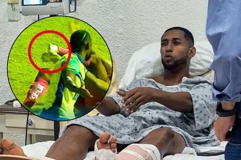 Casi pierde el pie y ahora se revela la verdad ¿Podrá Romario Da Silva volver a jugar con Motagua?